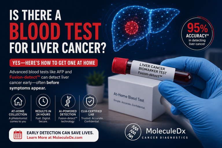 Blood test for liver cancer – MoleculeDx Fusion-detect